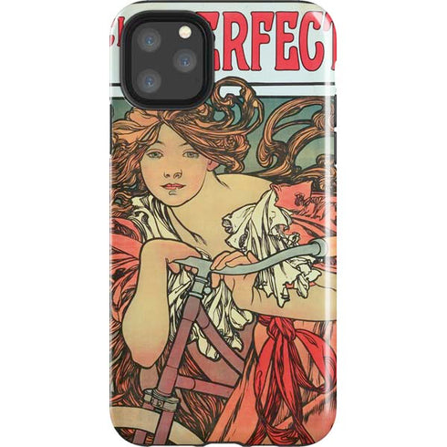 Alphonse Mucha Cycles Perfecta iPhone Cases